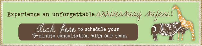 anniversary African safari vacation