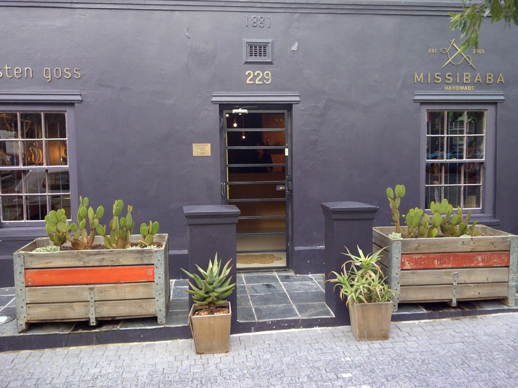 Kirsten Goss and Missibaba Store Bree Street