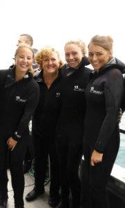 shark cage diving in South Africa